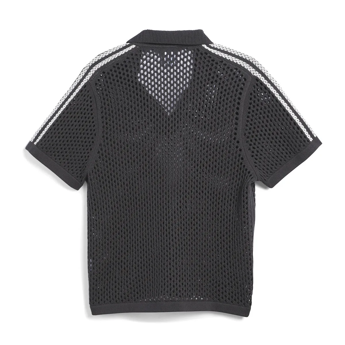   CLOT Crochet Polo Shirt 'Carbon'