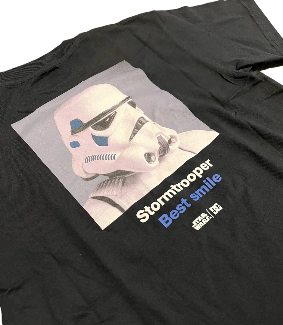 DC Shoes x Starwars Stormtrooper Class Tee - Black