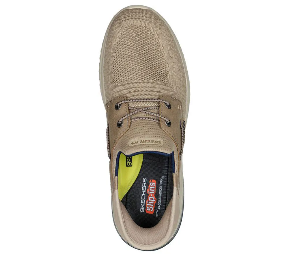 Delson 3.0 Roth in Taupe by Skechers