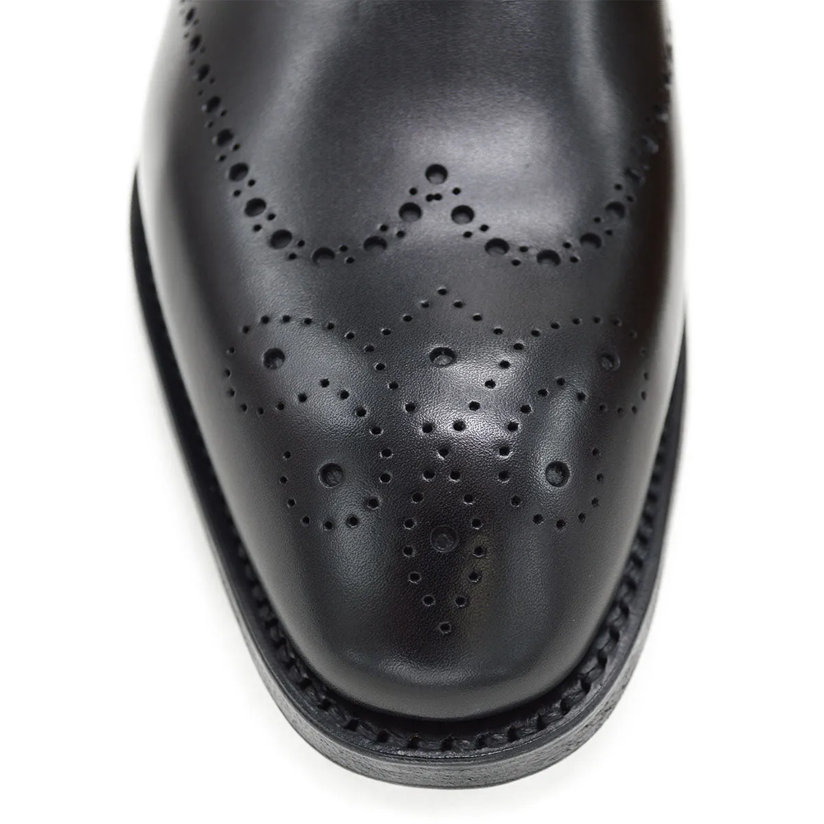 FACTORY SECOND Berwick 1707 Brogue Wholecut (5556) - Black