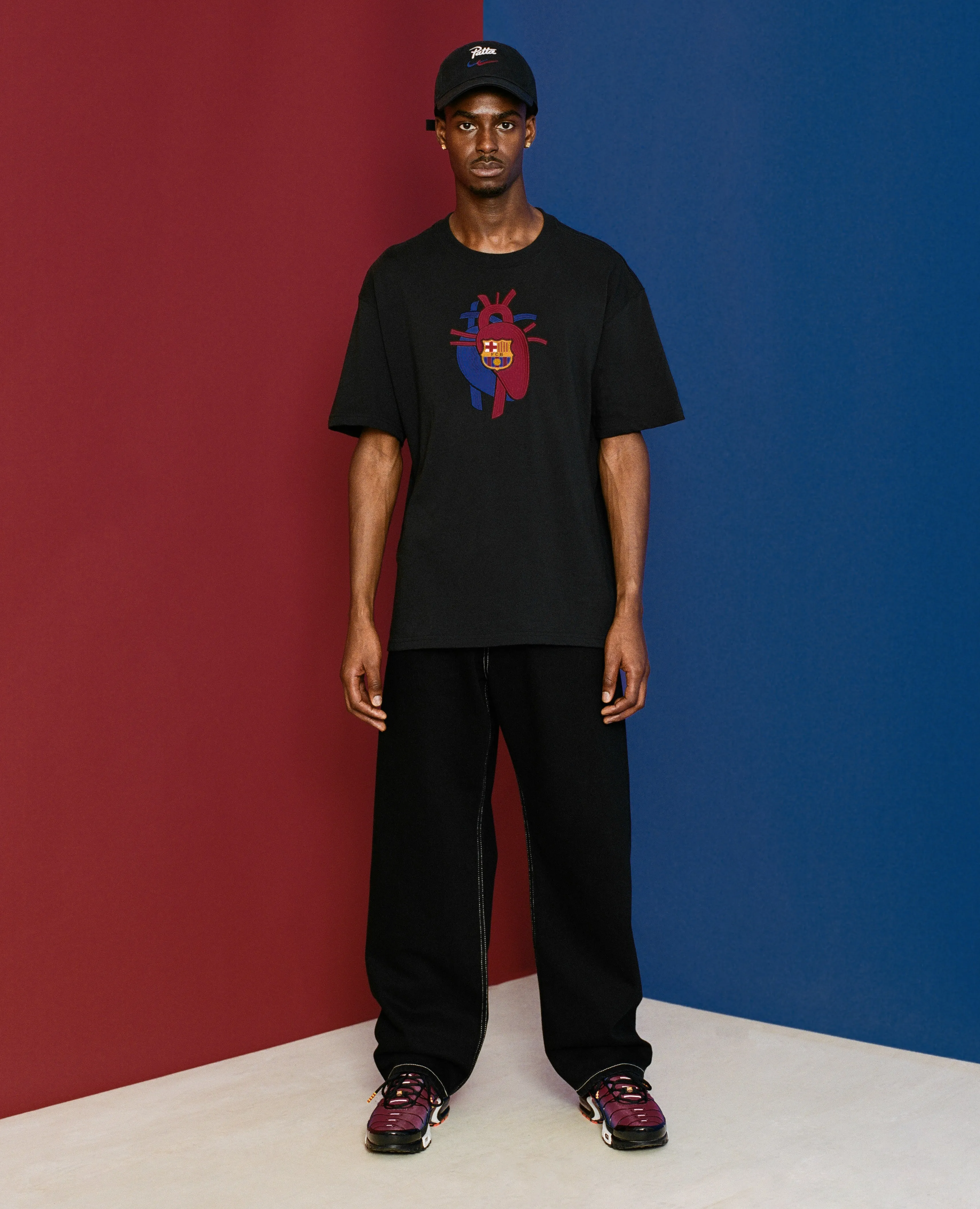 FCB x Patta Culers del Món T-Shirt (Black)