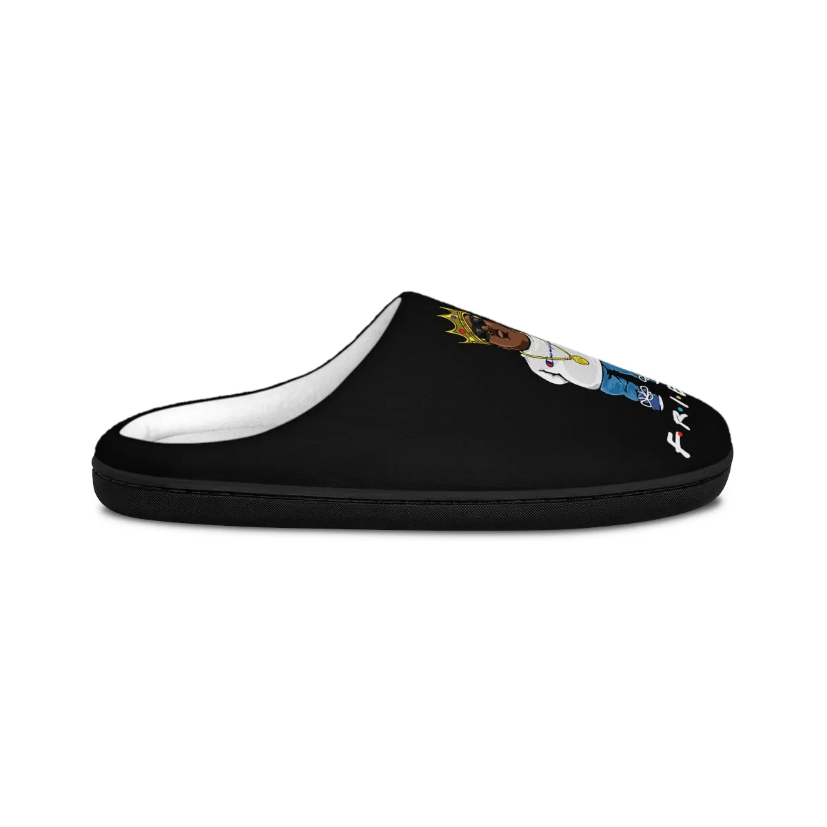 FRIENDS SLIPPERS BLACK