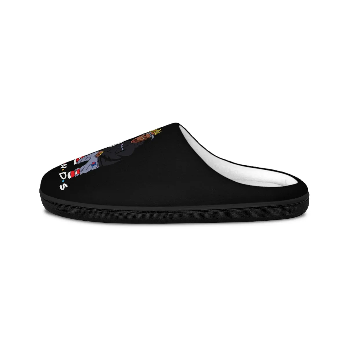 FRIENDS SLIPPERS BLACK