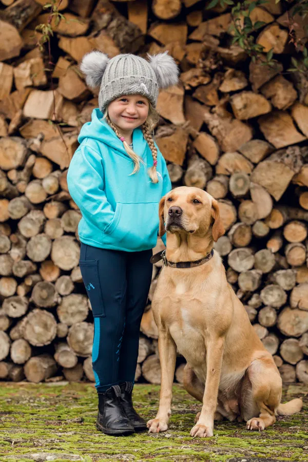 Hardy Equestrian Children's Turquoise Yarkhill Hoodie