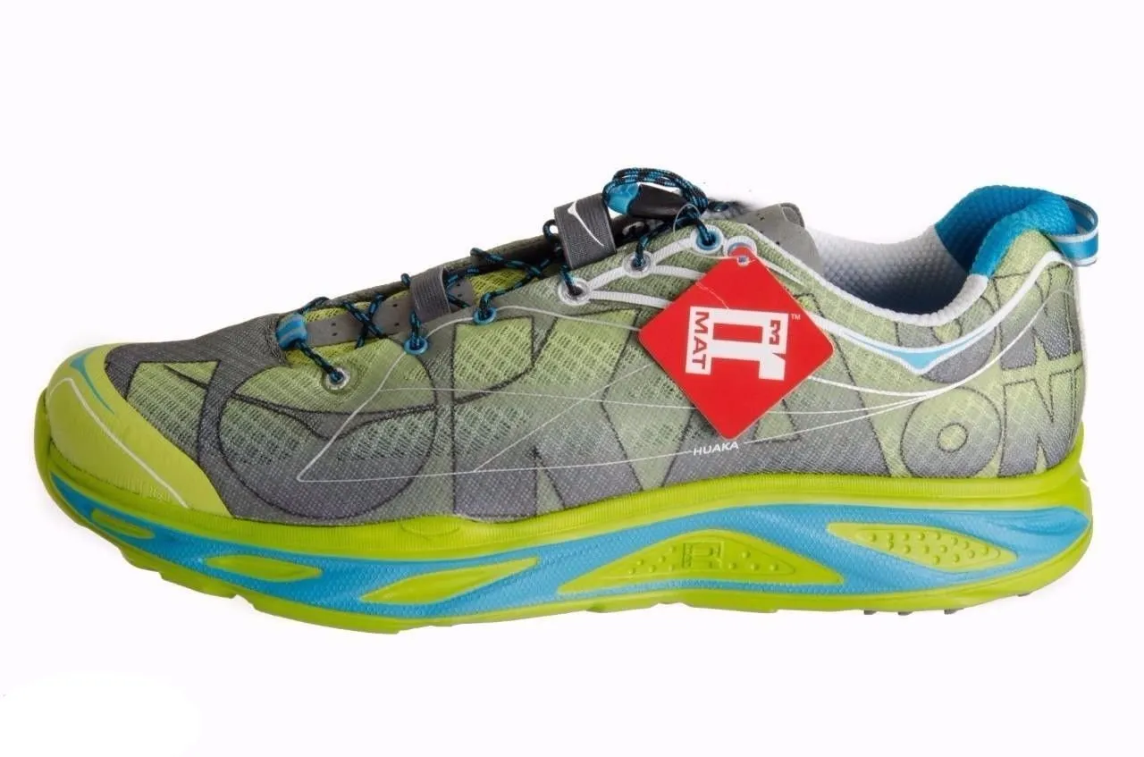 Hoka Huaka Lime / Anthracite Running Shoes