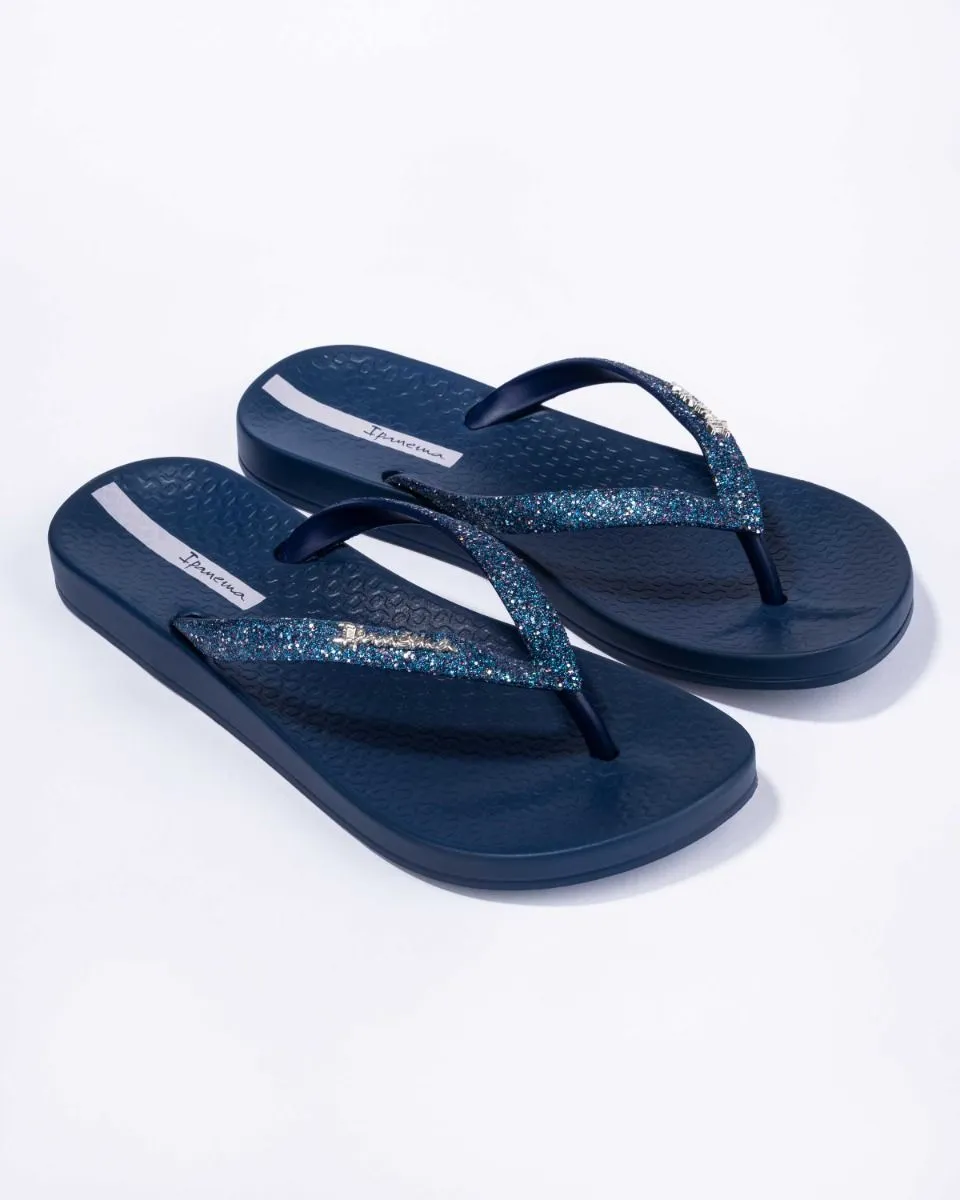 Ipanema Lolita Glitter Ladies Toe Post Flip Flop