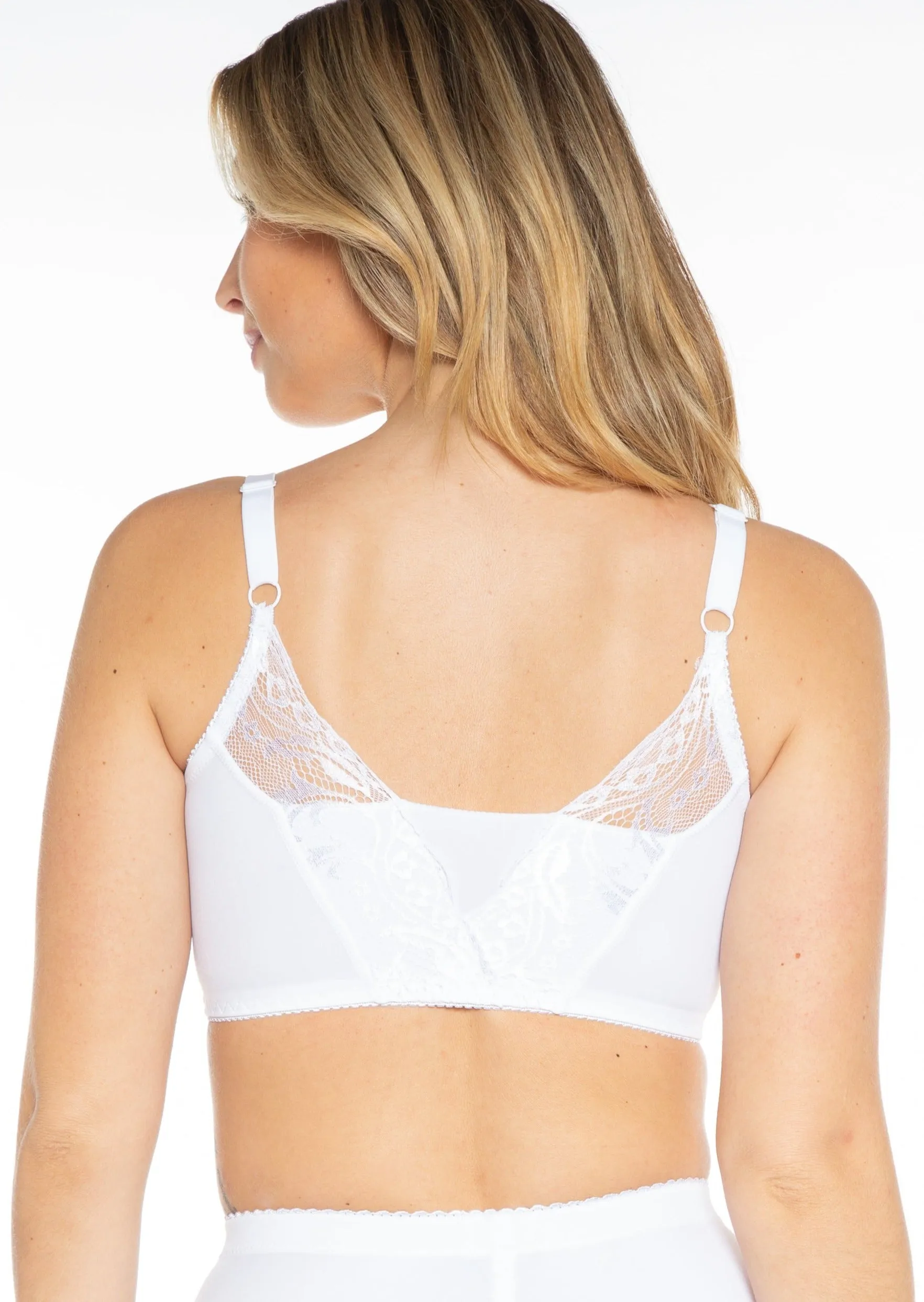 Lace Back Pin-Up Bra