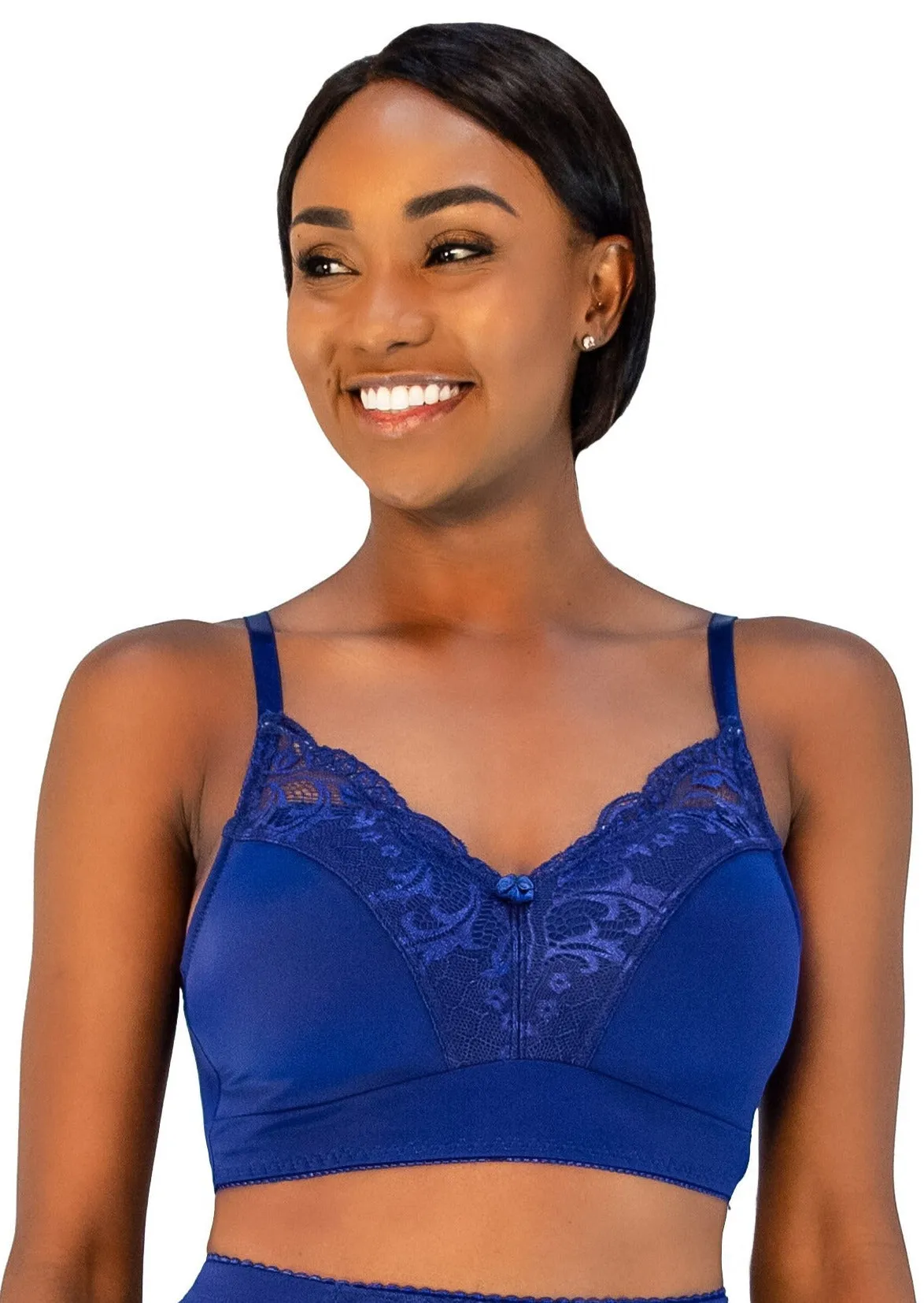 Lace Back Pin-Up Bra