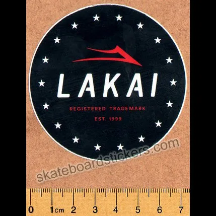 Lakai Footwear Skateboard Sticker