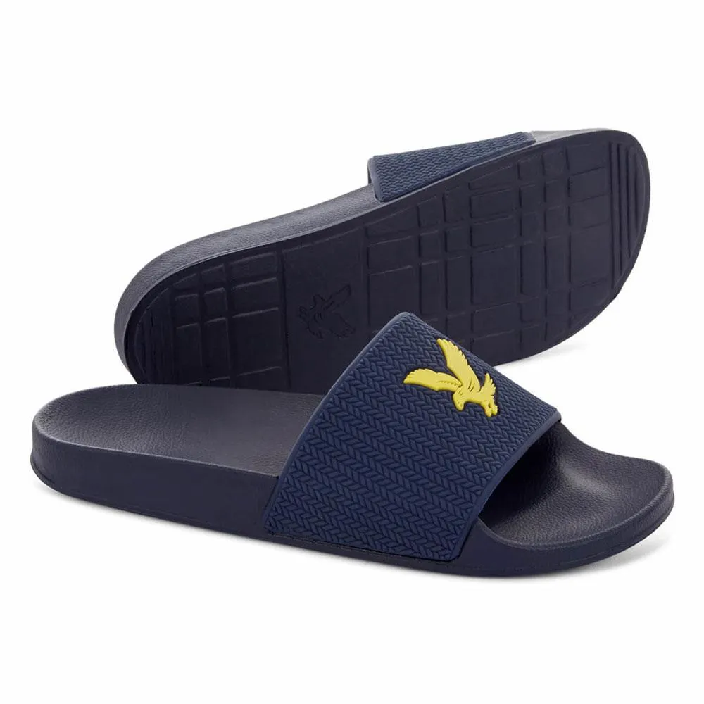 Lyle And Scott Thomson Slides Navy