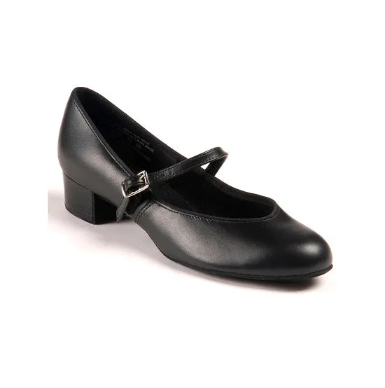 Mary Jane (Black, Leather) Women's