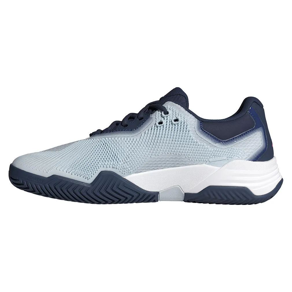 Mens Solematch Control 2 Tennis Shoes Halo Blue and Dark Blue