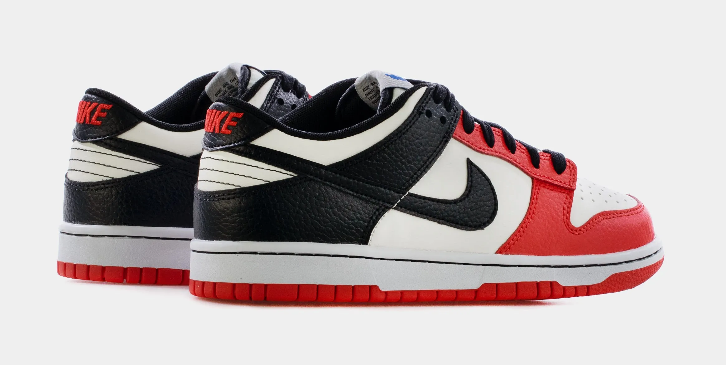 NBA Dunk Low EMB Chicago Grade School Lifestyle Shoes (Black/Red) Limit One Per Customer