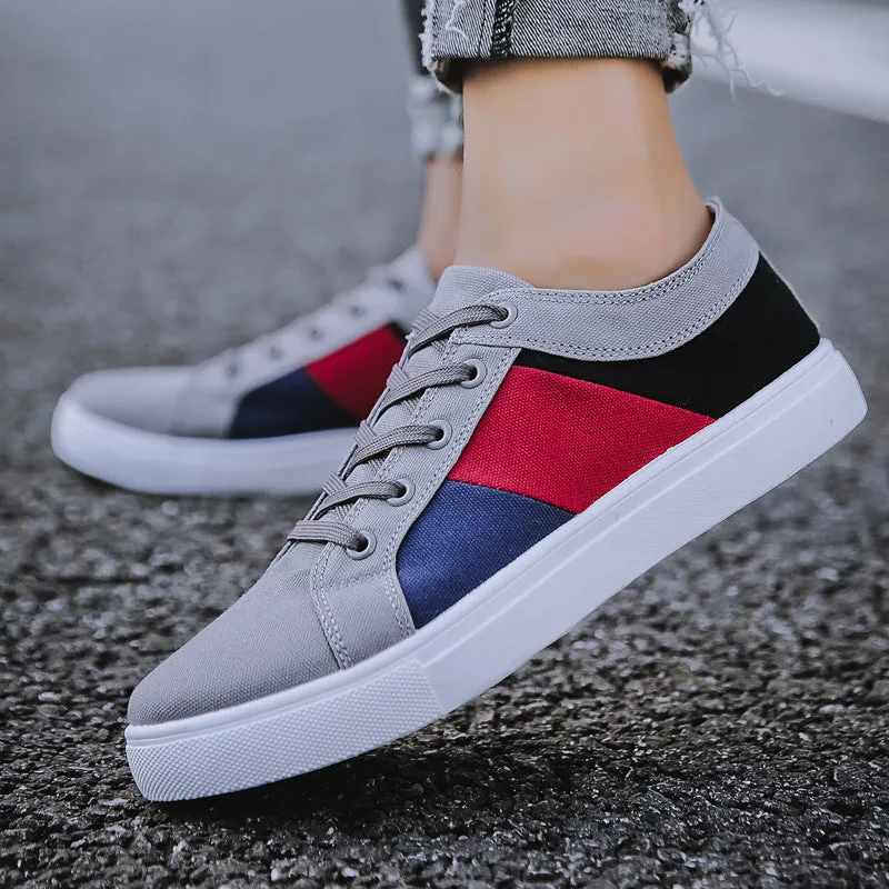 New Canvas Shoes Men Big Shoe 46 47 Man Sneakers Shoes