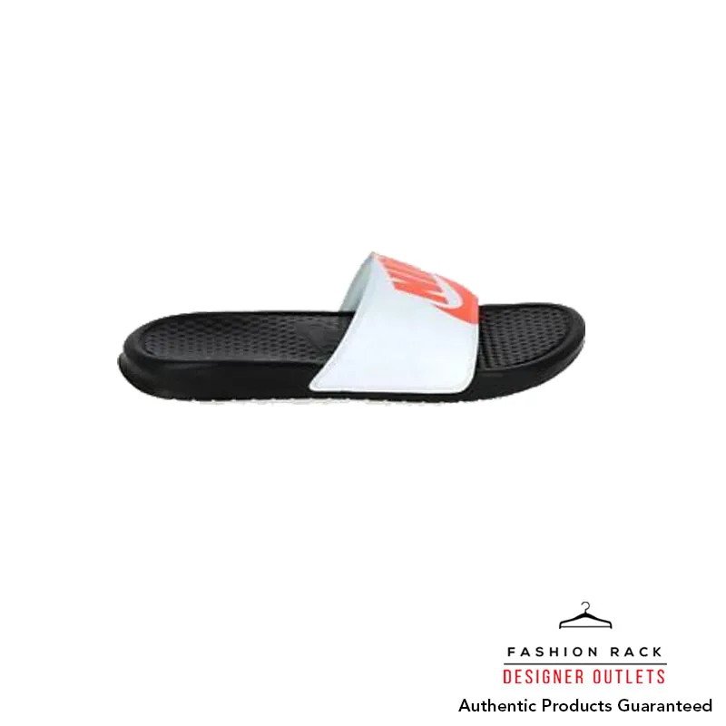 Nike Benassi JDI Print Slide Black/BrightCrimson/White