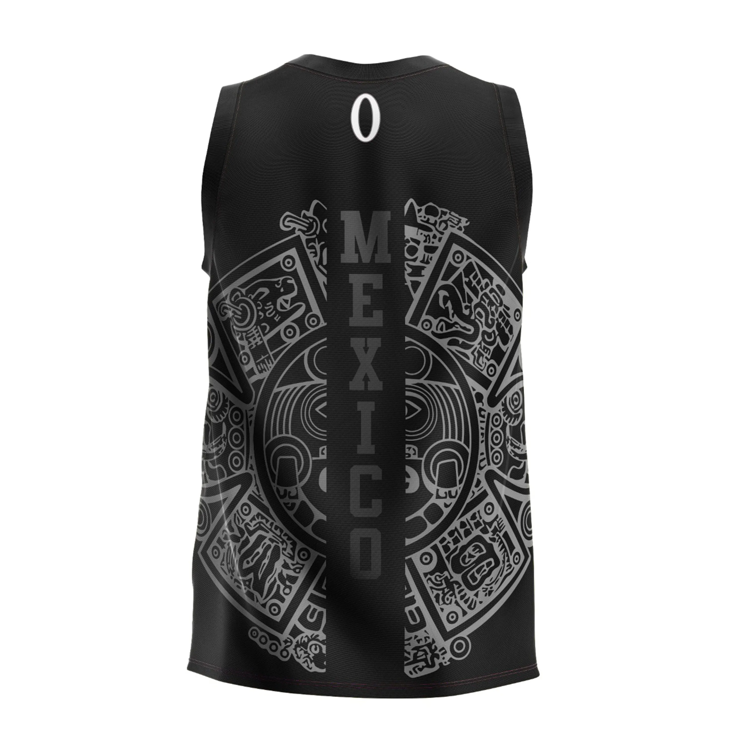 Olympia Mexico Black Basketball Jersey