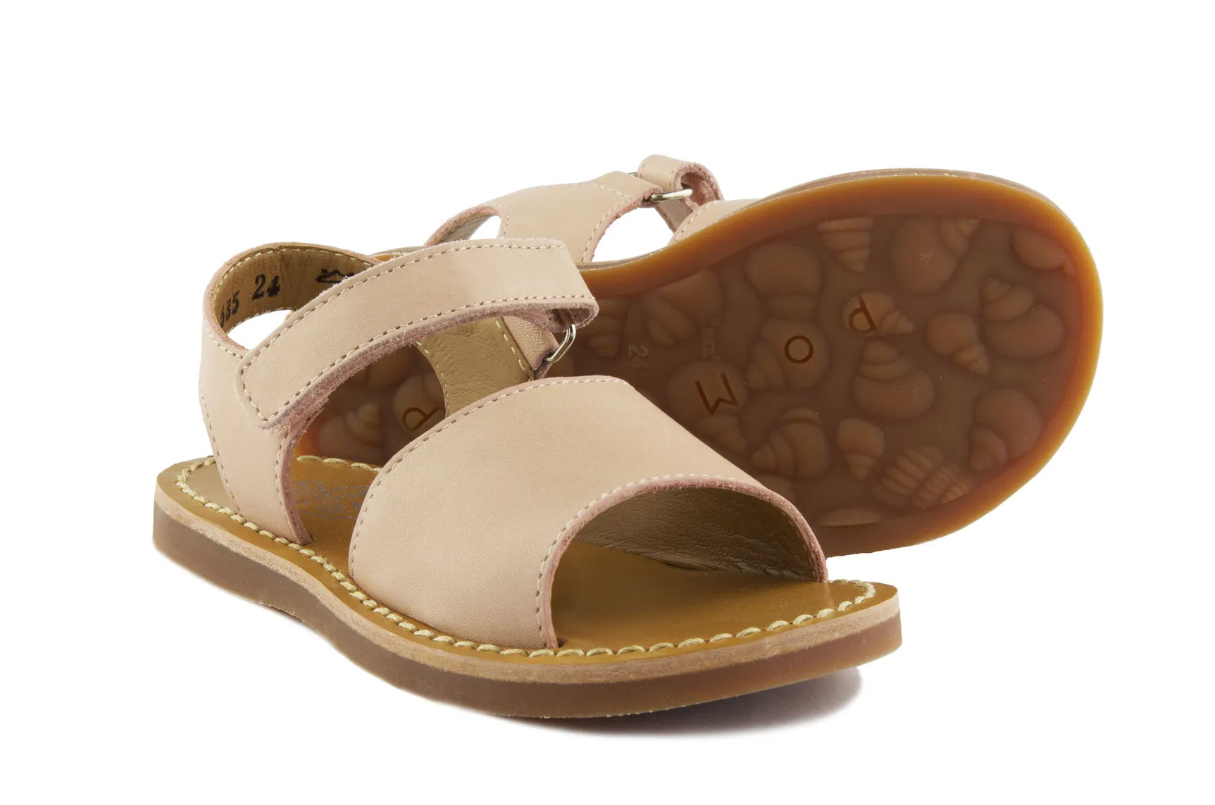 Pom d'Api Girls Nude Sandal