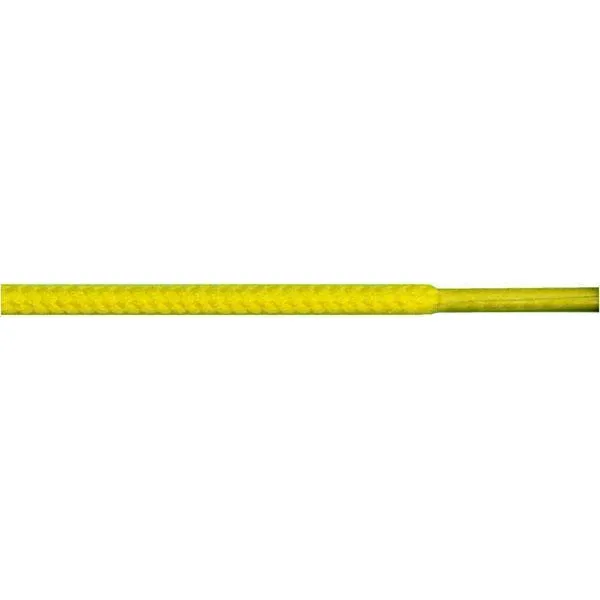 Round 3/16" - Yellow (12 Pair Pack) Shoelaces