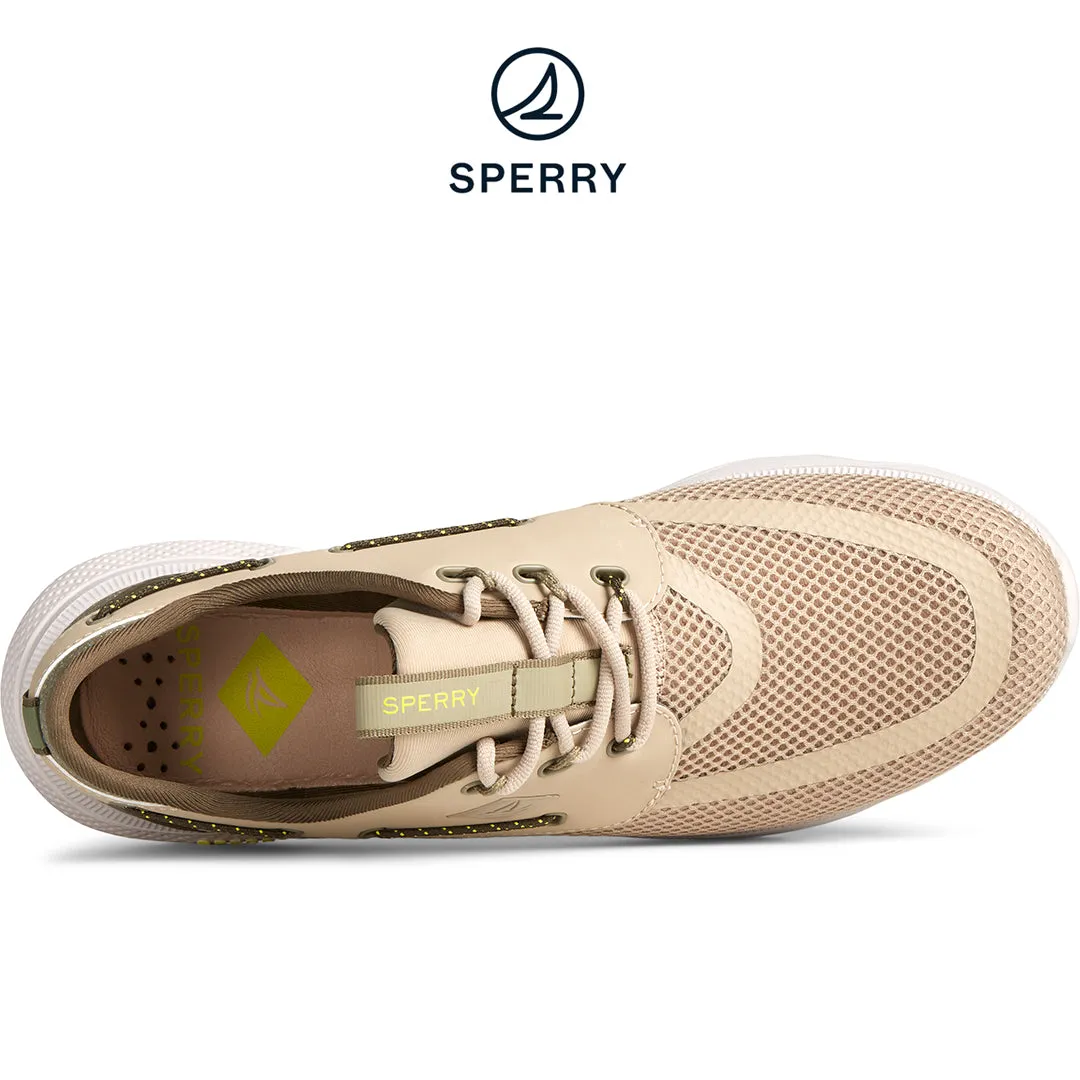 Sperry Men's 7 Seas 3-Eye Sneaker - Taupe (STS41093)