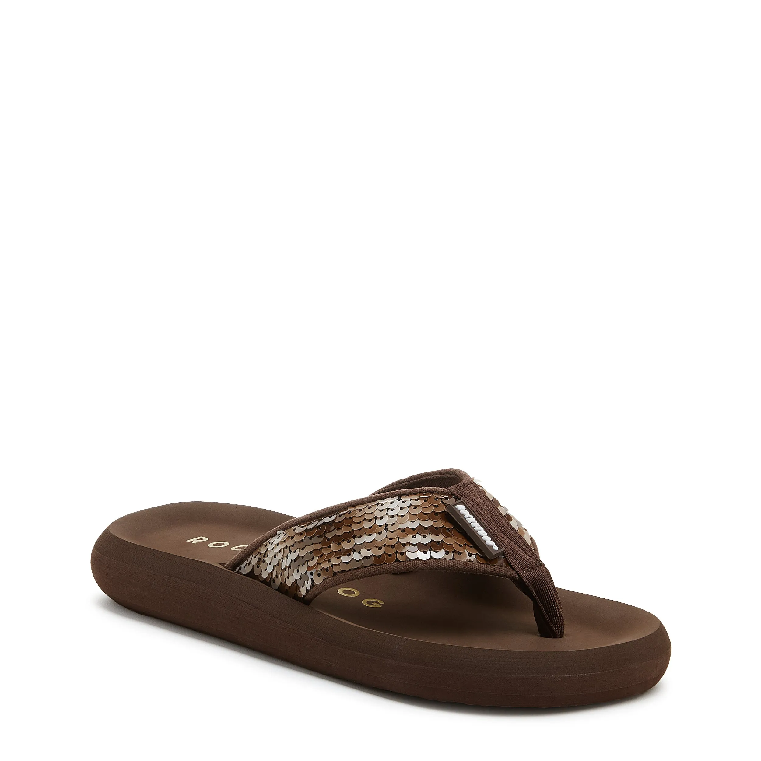 Spotlight Brown Flip-Flops