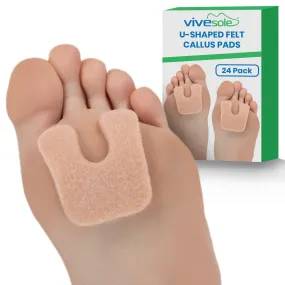 U-Shaped Felt Callus Pad