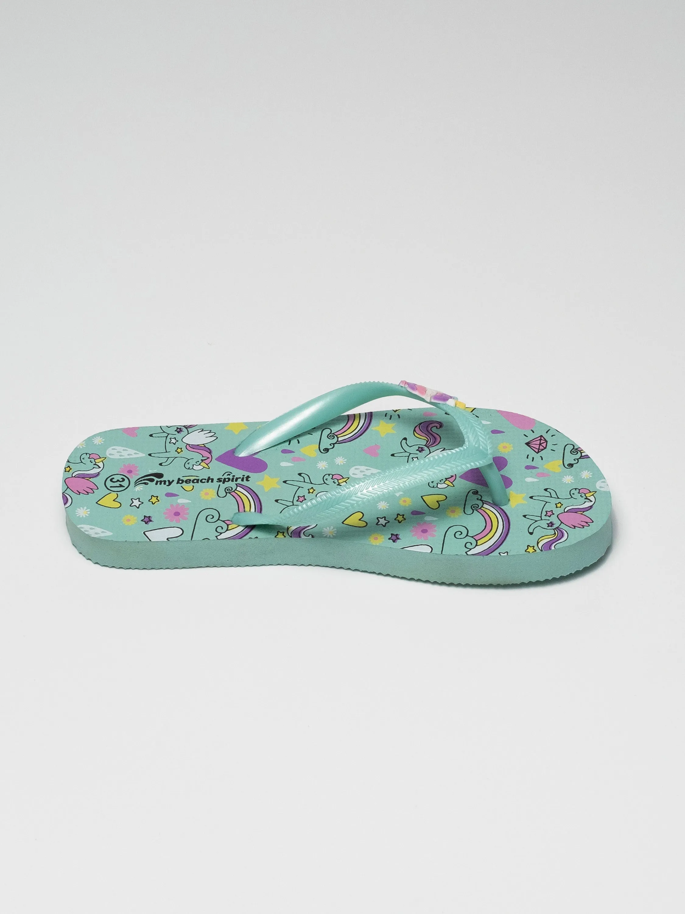 Unicorn beach slipper