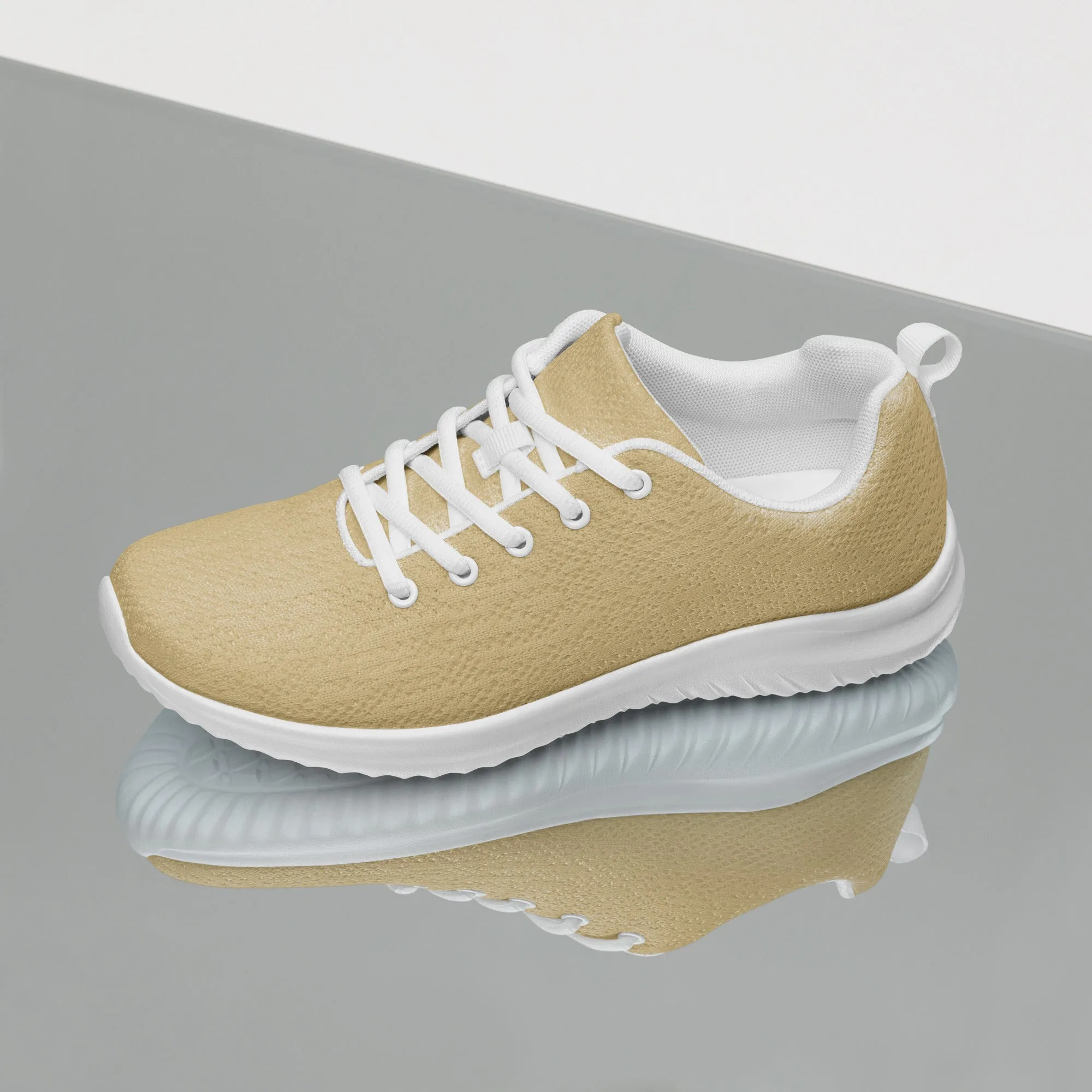 Womenâ€™s athletic shoes Beige color