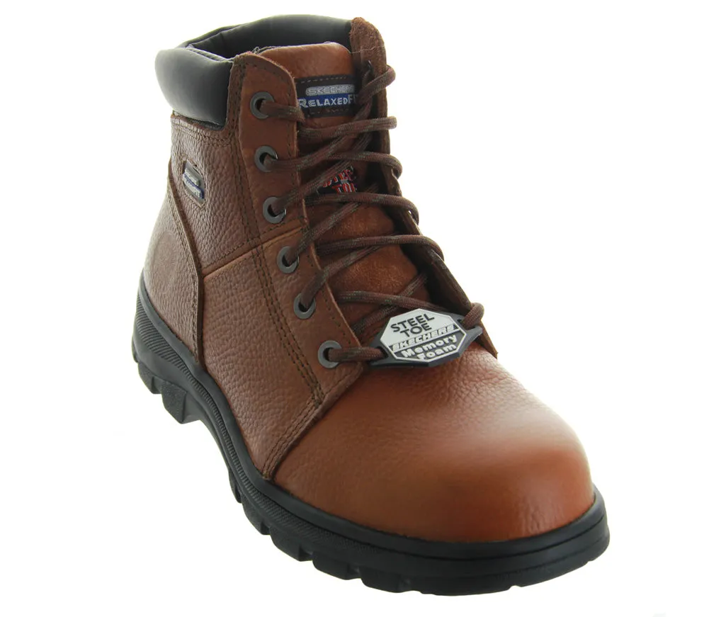 Workshire in brown by Skechers